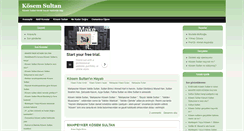 Desktop Screenshot of kosemsultan.com